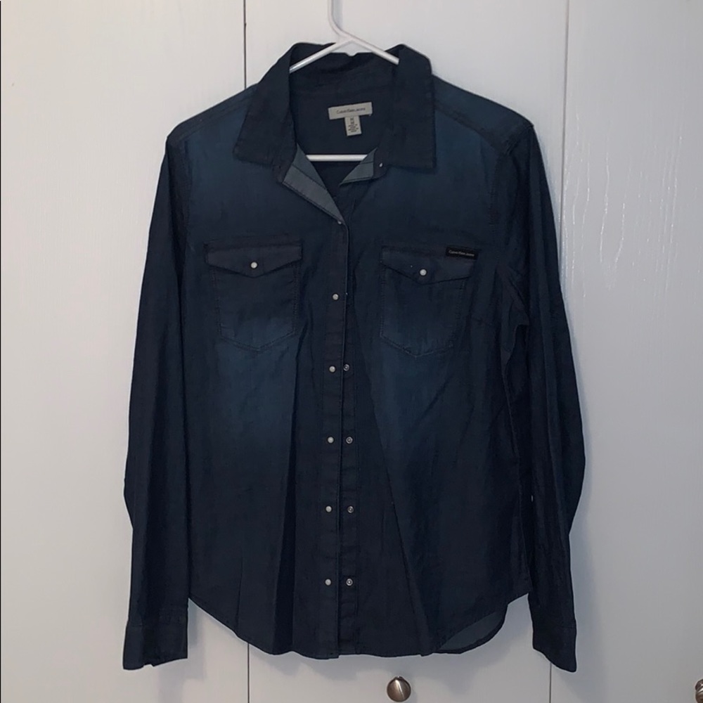 Calvin Klein Denim Top